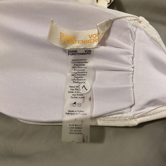 Diane von Furstenberg O Ring Bandeau Bikini Top - Picture 3 of 6